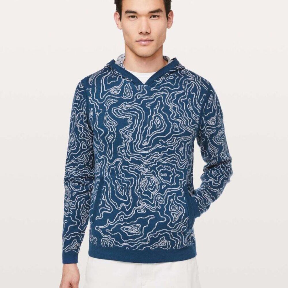 Lululemon Men's Geo Knit Hoodie L